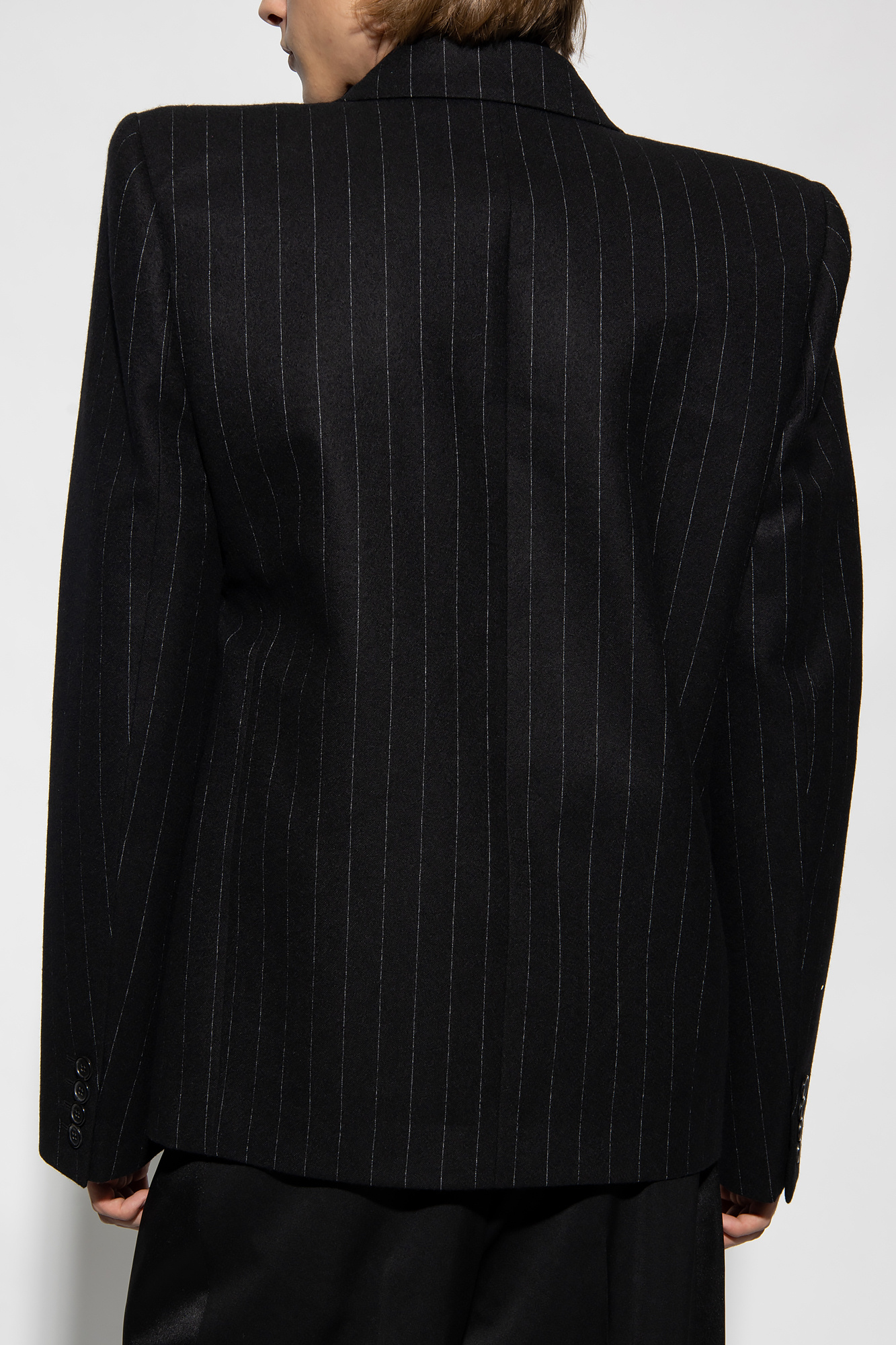 ジャケット SAINT LAURENT BLACK CREME BLAZER Saint Laurent Black Creme Blazer | italist